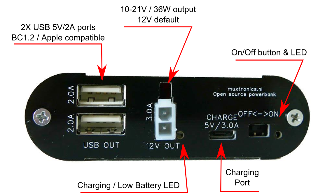 12v powerbank open source bank power usb 5v drawing capacity diagram portable